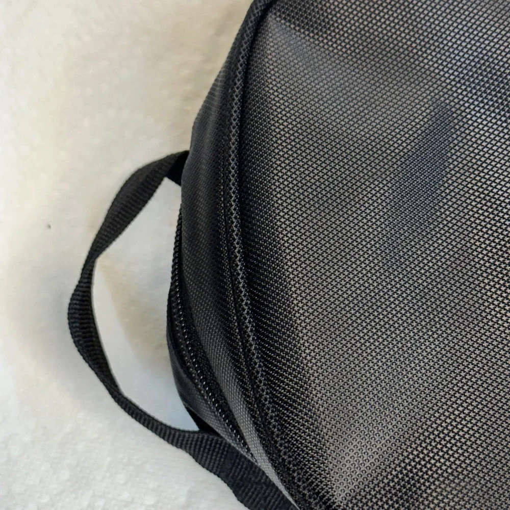 Adidas Santiago Lunch Bag Unisex OS Black Trefoil Insulated Excellent NWOT